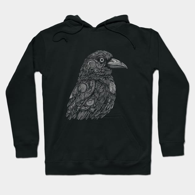 Bohemian Crow Hoodie by Tacos y Libertad